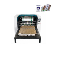 Nouvelle machine d'impression offset pour sacs en polyéthylène, jute, PP, Mylar, plastique, toile, non-tissé, papier et sacs à café, avec impression 3 couleurs