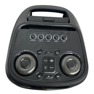 Altavoz de <span class=keywords><strong>Karaoke</strong></span> Premium Doble de 8 Pulgadas con Iluminación LED RGB y Batería Recargable de 4500 mAh para Exteriores - Product Image 5