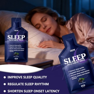 Liquide oral <span class=keywords><strong>de</strong></span> qualité supérieure pour le sommeil avec couleur personnalisée, supplément <span class=keywords><strong>de</strong></span> mélatonine pour adultes, améliore le repos nocturne - Product Image 5