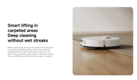 Mi H50 Robot Vacuum Stasiun Basis Pembersih Otomatis Multifungsi 10000Pa Daya Hisap Kuat Pembersih Lantai Vakum