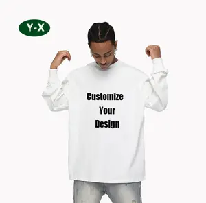 Y-X 도매 남성 면 티 O-넥 티셔츠 승화 일반 t 셔츠 사용자 정의 로고 스크린 인쇄 블랙 유니섹스 티셔츠