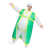Costume de fête d'Halloween de carnaval pour adulte, combinaison gonflable de danseur gras sultan, corps entier