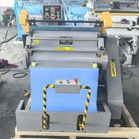 Máquina troqueladora manual LKS-750/930 / Máquina troqueladora de papel semiautomática / Máquina troqueladora y hendidora de cama plana