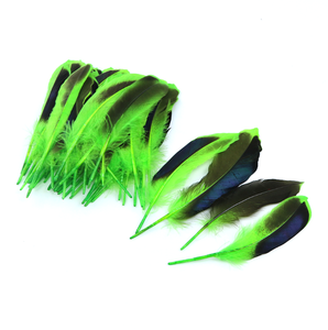 Teint naturel 50pc ploybag plume de canard pour bricolage artisanat cheveux Costume accessoire de pêche mouche attachant matériel ornement frange décor - Product Image 5