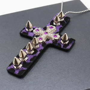 Collares de cadena tipo gargantilla, joyería estética, bisutería para fiesta, estilo Y2K Punk, collar con colgante de <span class=keywords><strong>esqueleto</strong></span> y cruz para mujeres y hombres, gótico, para clavícula - Product Image 6