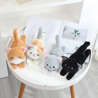 En stock Mini jouet grue en peluche de coton pour distributeur automatique Porte-clés Marque RT 11-30cm Vente en gros