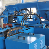 Scie à ruban horizontale automatique CNC JORSEN GHS4250 avec tension hydraulique, économie d'énergie, capacité de coupe de 500 mm