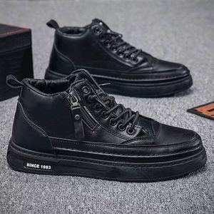 Nouvelles <span class=keywords><strong>Bottes</strong></span> Montantes Décontractées pour Hommes <span class=keywords><strong>2023</strong></span> – Chaussures de Marche <span class=keywords><strong>Tendance</strong></span> - Product Image 3