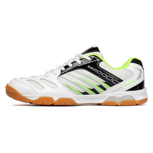 Automne hommes femmes doux respirant confortable Tennis de Table et Badminton chaussures antidérapant en caoutchouc intérieur avec doublure en maille - Product Image 5