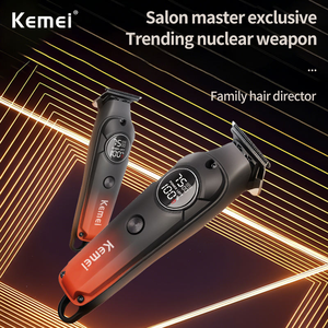 <span class=keywords><strong>Kemei</strong></span> Km-1359 1200mAh Batterie puissante Machine d'épilation de la <span class=keywords><strong>barbe</strong></span> Sans fil Qualité de marque Faible coût 7500RPM <span class=keywords><strong>Tondeuse</strong></span> à cheveux pour barbier - Product Image 6