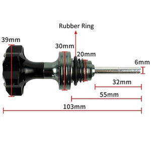 Phụ tùng xe máy sửa đổi, yamaha Scooter trang trí dầu dipstick, phổ quát cho JOG và FX Nắp dầu dipstick - Product Image 2