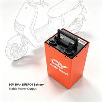 Batterie au phosphate de fer et de lithium 60V 30Ah LiFePO4 à décharge profonde, robuste, antichoc, étanche, pour bateau électrique