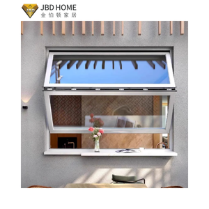 Finestra Pieghevole in Alluminio <span class=keywords><strong>a</strong></span> Sospensione Superiore - Pannello di Ventilazione Manuale per Flusso d'Aria da Cucina <span class=keywords><strong>a</strong></span> Sala da Pranzo in Case Moderne - Product Image 1