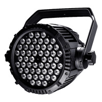 IP66 DMX512 54 Leds 3W RGBW éclairage de scène extérieur boîtier de matrice en aluminium Par lumière pour les événements de scène de fête de mariage d'hôtel