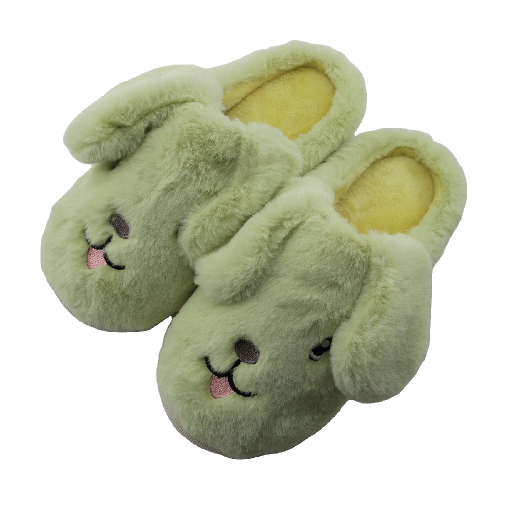 Lovely Dog Style Soft Slippers 2021 Hotsales Winter House Slippers Indoor Use