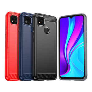 Custodia per cellulare con <span class=keywords><strong>Cover</strong></span> posteriore in TPU morbido antiurto in fibra di carbonio per xiaomi <span class=keywords><strong>redmi</strong></span> 10a <span class=keywords><strong>9c</strong></span> nfc poco c3 custodia per telefono con <span class=keywords><strong>cover</strong></span> posteriore - Product Image 5