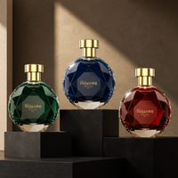 Vente en gros de flacons de parfum en verre vides 30ml 50ml 100ml, capacité personnalisée