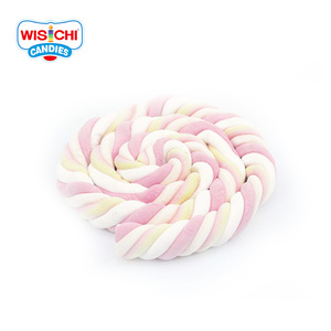 Lollipop al por mayor, lollipop de malvavisco de color rosa, blanco y azul, muestra gratis - Product Image 4