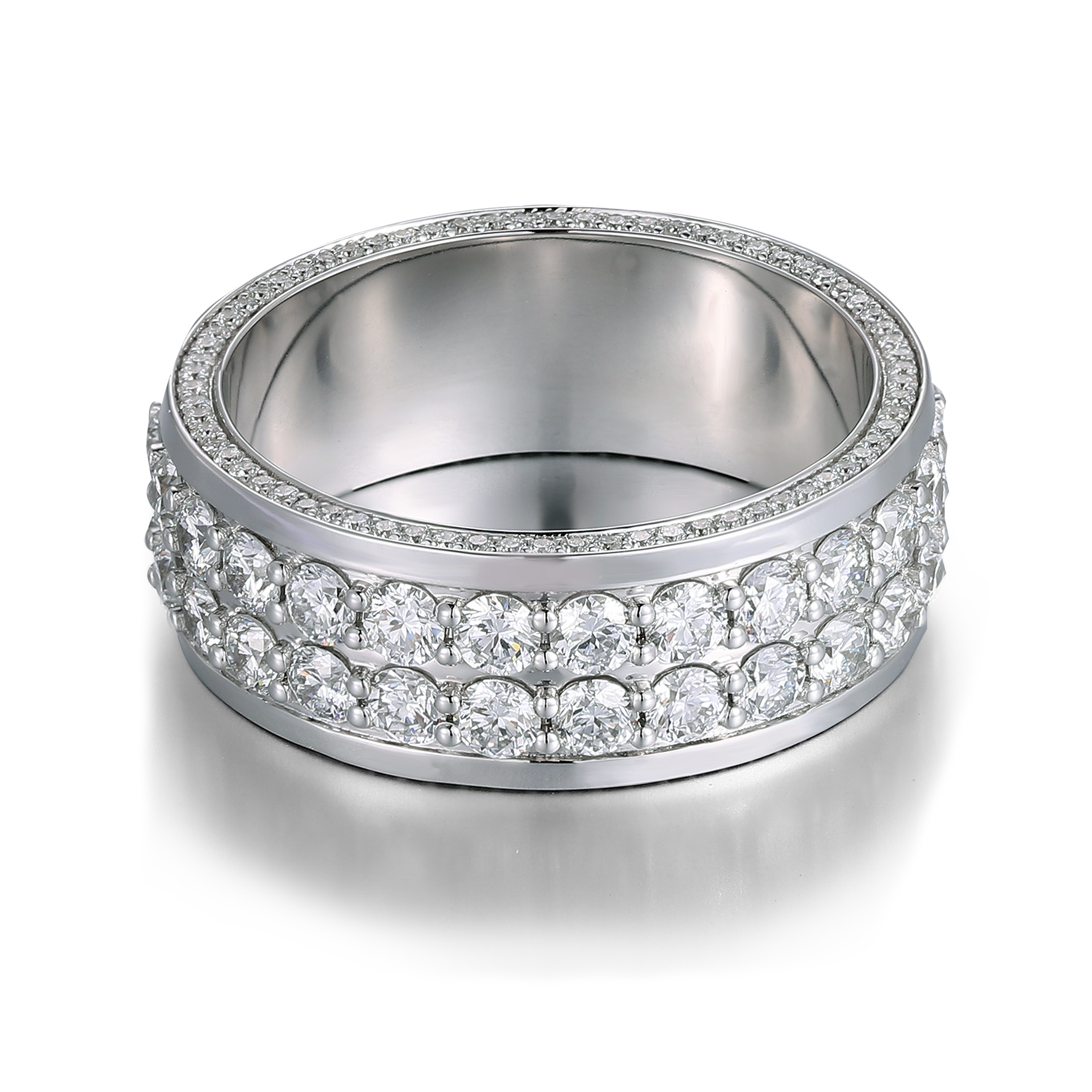 แหวนเพชรธรรมชาติทอง 10K