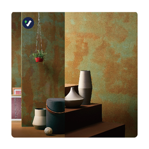 Peinture à effet de rouille de cuivre pour la décoration d'espaces commerciaux, hall d'hôtel, restaurant, bar, mur, finition fausse rouille, revêtement industriel - Product Image 2