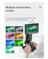 Wholesale Sunuo 315 Digital Microscope Camera 7inch Screen 2000X Zoom 12MP Microorganism/PCB Board Detection with Windows/Mac OS