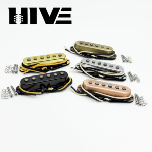 HIVE Couvercle de protection de micro de guitare en laiton de haute qualité 48MM 50MM 52MM Alnico 5 SSS Single Coil N/M/B Bridge ST - Product Image 6