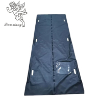 Chariot de transport pliable pour cercueil, doré, robuste, 4 roues, équipement funéraire, vente en gros