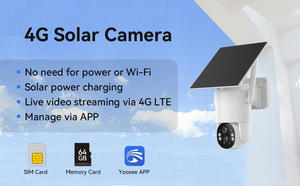 4G LTE กล้องนิรภัยพลังงานแสงอาทิตย์ไร้สายกลางแจ้ง, 4MP HD พร้อมระบบตรวจจับ Ai, แบตเตอรี่9000mAh พร้อมภาพสีกลางคืน - Product Image 3