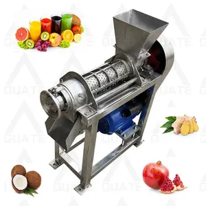 Industriële Commerciële Schroef Type Juicer Machine Voor Mango Sinaasappel Watermeloen Knoflook Extractor Voor Fruit Groentesap