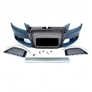 Kit de Conversión de Carrocería Estilo <span class=keywords><strong>RS3</strong></span>, Parachoques Delantero con Rejilla de Panal para <span class=keywords><strong>Audi</strong></span> <span class=keywords><strong>A3</strong></span> <span class=keywords><strong>8P</strong></span> 2008-2013 - Product Image 1