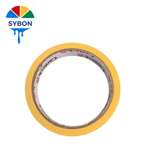 Le ruban de masquage de fabricants de ruban de peinture <span class=keywords><strong>a</strong></span> coloré le mastic résistant à <span class=keywords><strong>la</strong></span> chaleur de colle de papier de voiture - Product Image 1