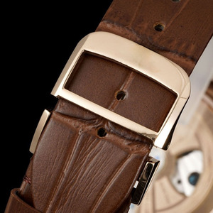 Reloj Mecánico de Mujer, Elegante y Casual, de Cuero, Ligero, de Lujo, con Diamantes, Resistente al Agua - Product Image 5