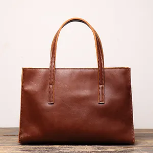 Genuine Leather Totes Handbag Fashion Women Bags Made Of The Skin Of a Cattle