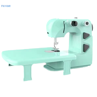 Machine à coudre portable mini 2023 en gros, point de chaînette, aiguille simple, coupe-fil manuel, multifonction, pratique