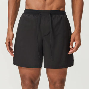 Hot Shorts Short de course en coton doux unisexe-Extensible taille moyenne évacuation de la sueur pour les entraînements vêtements toutes saisons en gros en vrac - Product Image 4
