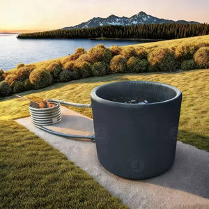 Kit de Calentador de Piscina Portátil de Leña para Exteriores - Directo de Fábrica para Spa Inflable para Adultos y Spa de Jardín - Product Image 1