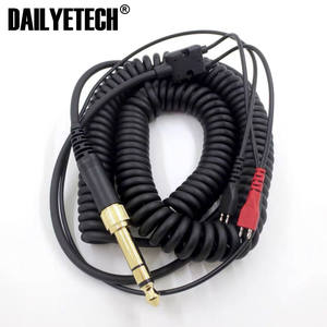 Câble pour casque Sennheiser <span class=keywords><strong>HD25</strong></span> HD560 HD540 HD480 HD430 414 HD250 Adaptateur de remplacement pour écouteurs à ressort - Product Image 4