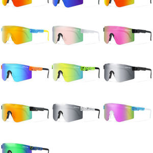 Nuevas gafas de sol de ciclismo <span class=keywords><strong>para</strong></span> hombres y mujeres de gran tamaño al aire libre coloridas <span class=keywords><strong>lentes</strong></span> de película verdadera UV400 <span class=keywords><strong>lentes</strong></span> polarizadas Tac gafas de sol deportivas - Product Image 5