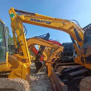 Rétrocaveuse Komatsu 16 tonnes sur chenilles d'occasion, modèle PC160 en excellent état, excavatrice Komatsu d'occasion PC128 160 - Product Image 6