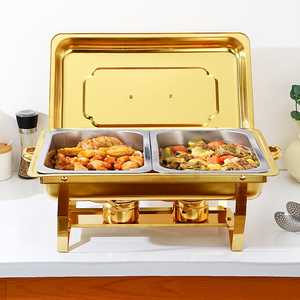 Il ristorante in acciaio inossidabile oro utilizza attrezzature per il riscaldamento e la tenuta impermeabili termoisolante e scaldabagno - Product Image 4