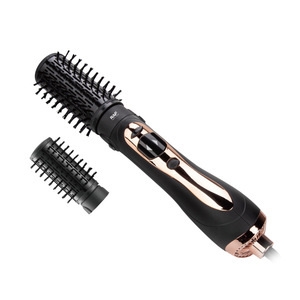 Brosse à air chaud 1000W avec deux têtes de coiffage pour le volume et les boucles, et cordon rotatif à 360° - Product Image 1