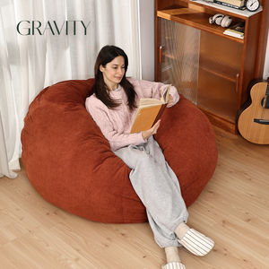 Kursi <span class=keywords><strong>Bean</strong></span> <span class=keywords><strong>Bag</strong></span> Sofa Santai Desain Baru Populer 2026, Nyaman, Custom, Grosir untuk Apartemen dan Ruang Tamu Satu Orang - Product Image 3