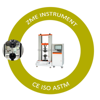 Machine d'essai universelle de haute précision de qualité 0.5 testeur de résistance de barre d'acier 100kn capacité équipement de machine d'essai de traction