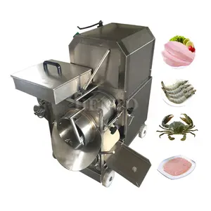 Máquina extractora de carne de cangrejo de fábrica HENTO/recolector de carne de camarón/removedor de huesos de pescado