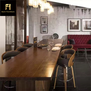 <span class=keywords><strong>Mesa</strong></span> de Bar Retro americana con taburete alto Juego de <span class=keywords><strong>mesa</strong></span> de Bar <span class=keywords><strong>y</strong></span> taburete <span class=keywords><strong>Taburetes</strong></span> de Bar de desayuno industriales modernos para recepción de Hotel Café - Product Image 5