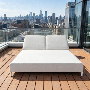 Cama Reclinable Moderna para Exteriores, Resistente al Agua, de Secado Rápido, de Algodón, para Patio, Hotel y Jardín - Product Image 3