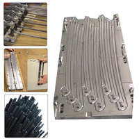 Archet de violon en Fiber de carbone de précision de haute qualité moule CNC archet de violoncelle arcs de contrebasse faisant la production conçue