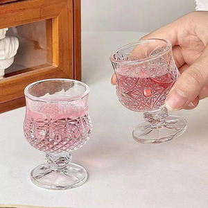 Vasos <span class=keywords><strong>de</strong></span> Chupito Grabados al por Mayor, Mini Vasos <span class=keywords><strong>de</strong></span> Tequila y Sherry, Copas <span class=keywords><strong>de</strong></span> Vidrio Vintage, Vasos para Beber - Product Image 4