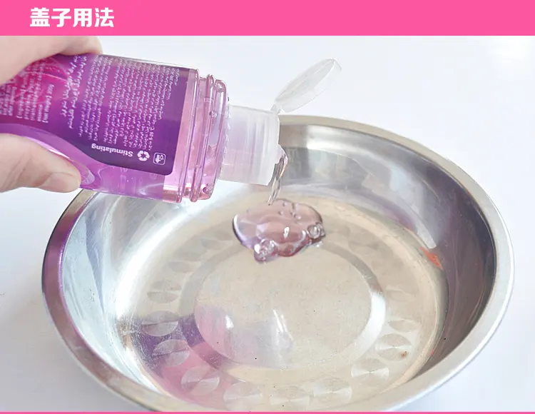 Lubrificante à base de água para óleo, lubrificante para sabor sexual