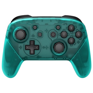 Coque de remplacement transparente vert émeraude pour manette de jeu, coque de protection personnalisée pour manette NS Pro - Product Image 1